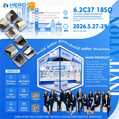 Unisciti a Hero Metal al DOMOTEX Asia 2026: una-soluzione unica allo stand 6....