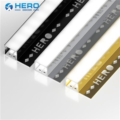 Ampio profilo led in alluminio